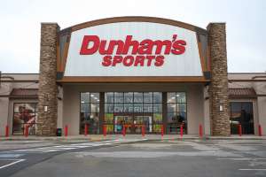 Entrance to Dunham's Sports
