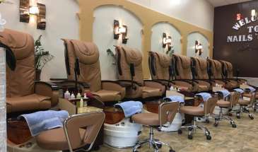 8 Pedicure chairs