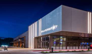 Entrance to Silverspot Cinema