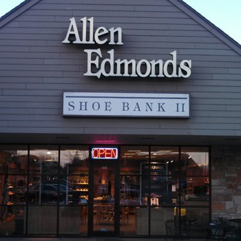 Entrance to Allen Edmonds