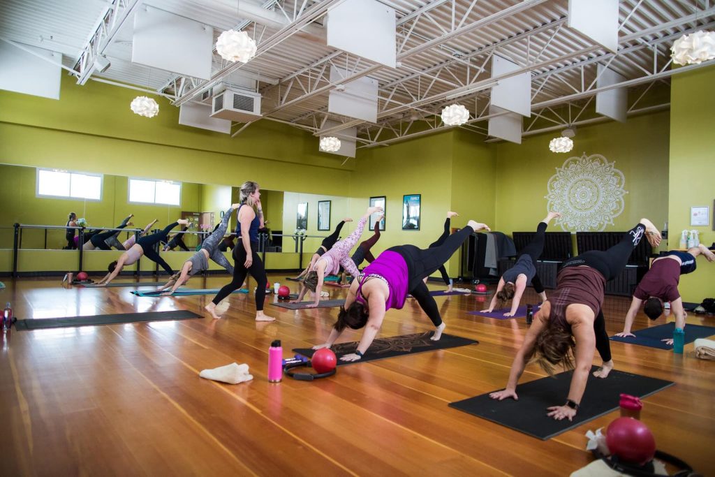 yoga studio at wisconsin athletic club