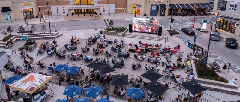 Movie Night on Tuesdays (in August) at The Corners