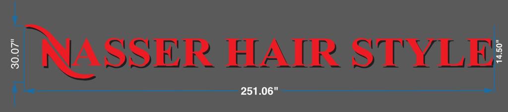 Nasser Hair Style Logo